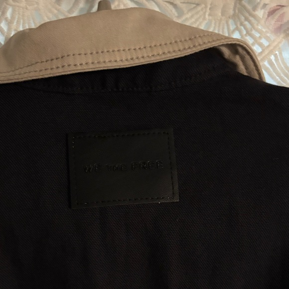 BNWT Free People WTF Lemon Denim Jacket - Picture 12 of 12